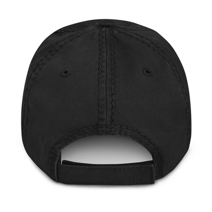 Down Bad Distressed Dad Hat - Ghostly Tails