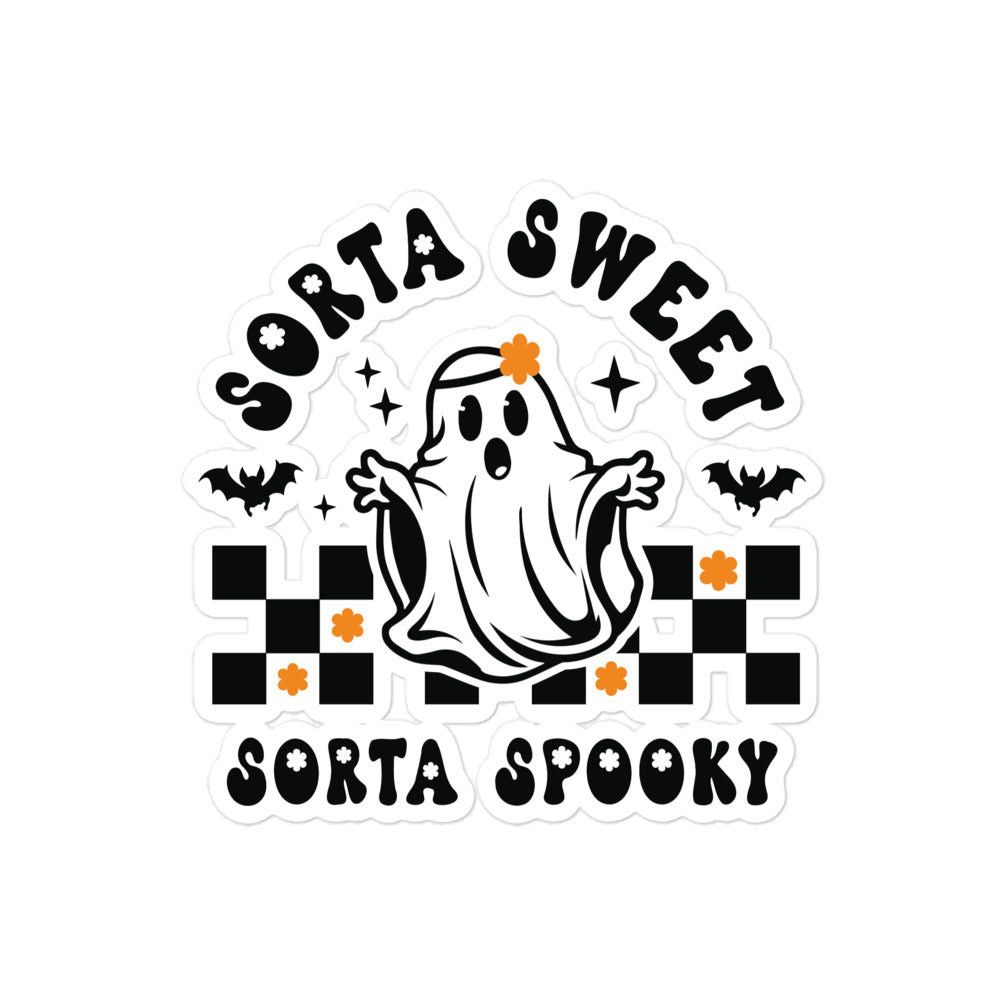 Bubble-free stickers - Spooky Ghost - wallflowerdogmom