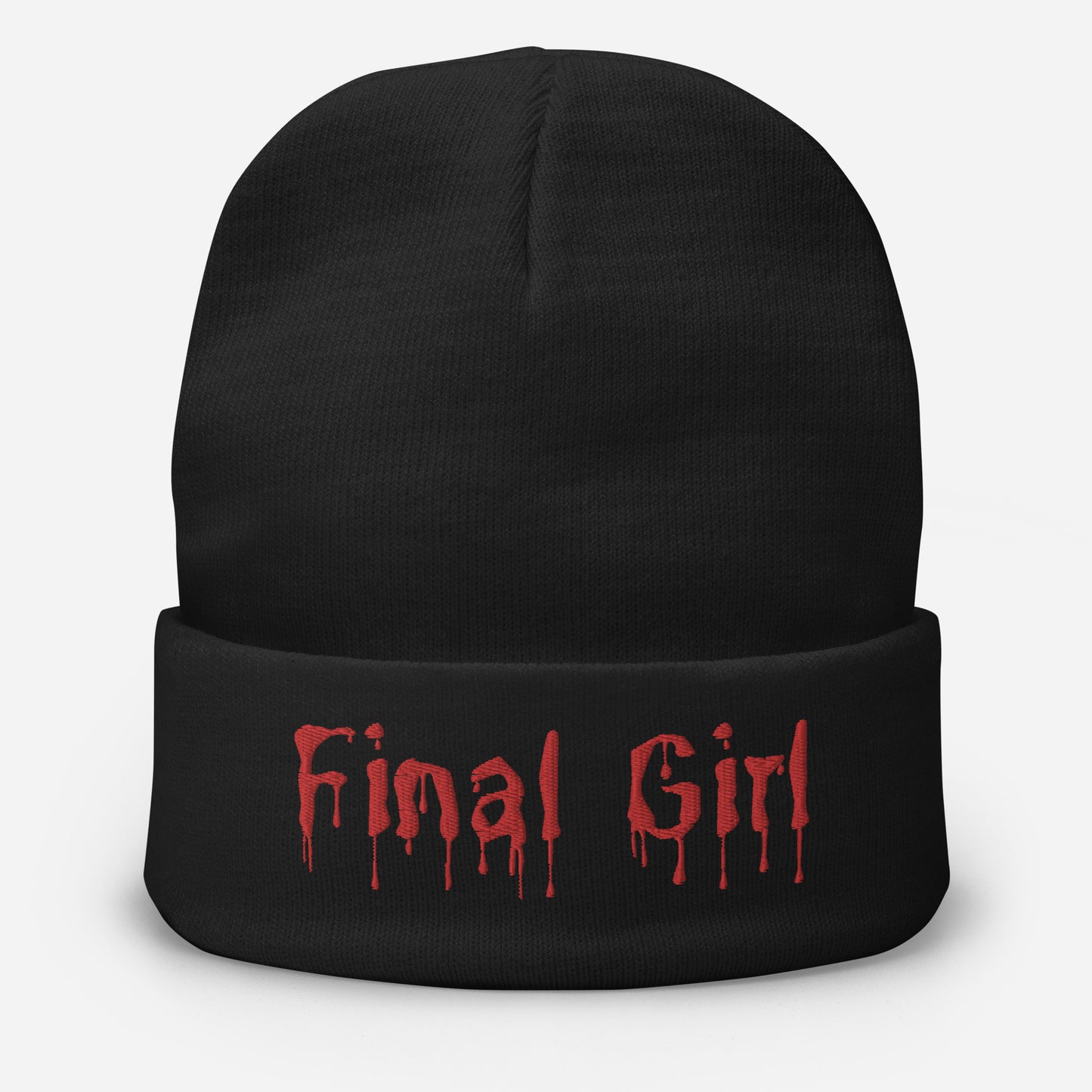 Final Girl Embroidered Beanie - Ghostly Tails