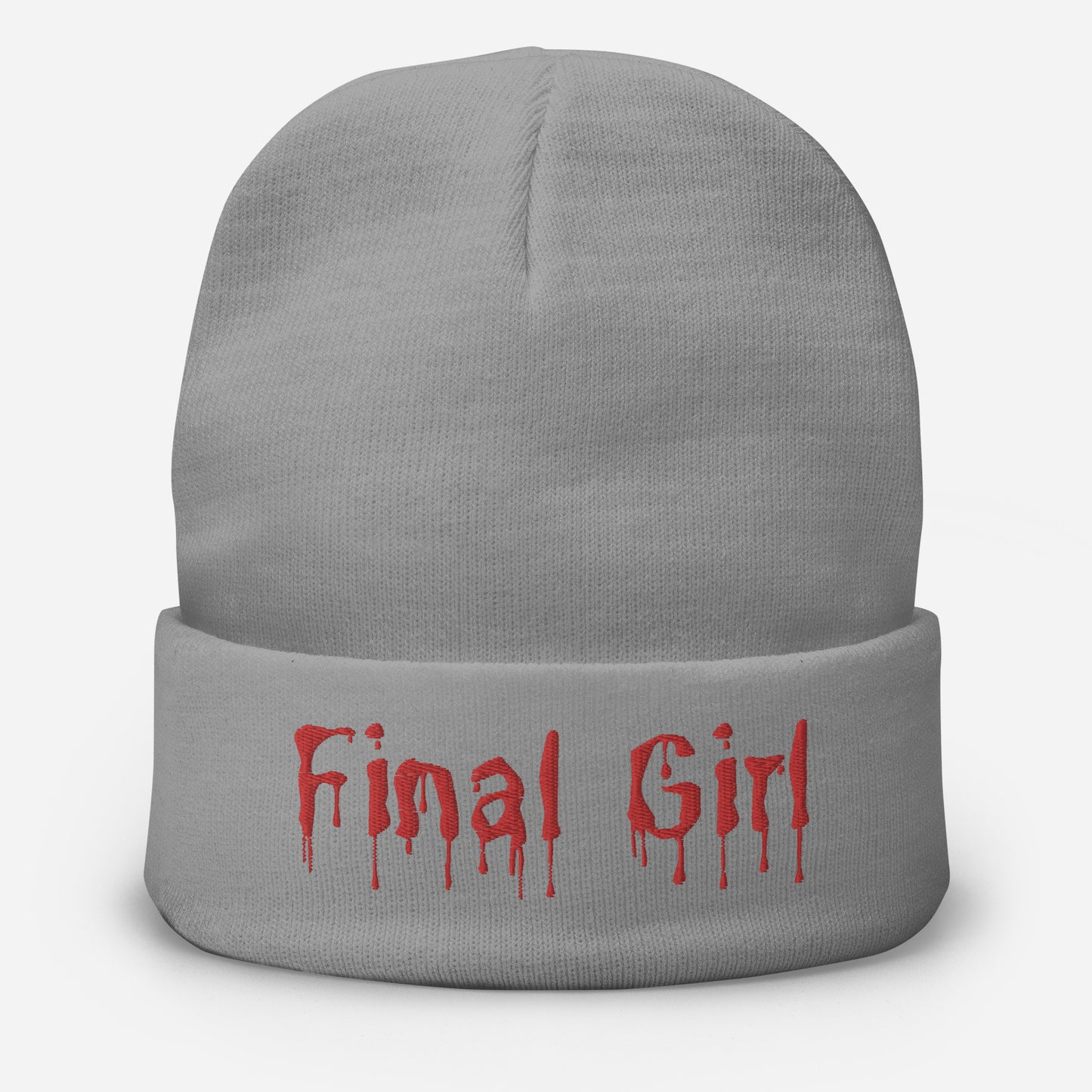 Final Girl Embroidered Beanie - Ghostly Tails