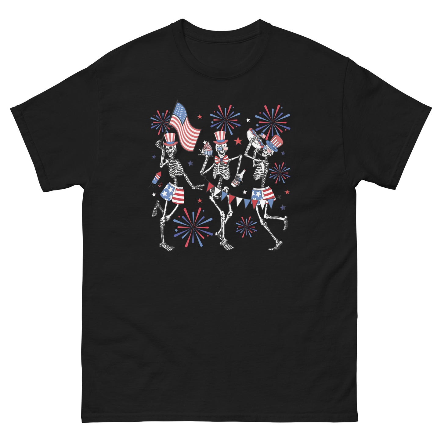 American Skeletons Gildan classic tee - Ghostly Tails