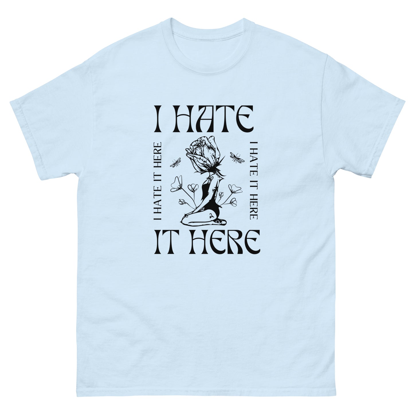 I Hate it Here Gildan classic tee - Ghostly Tails