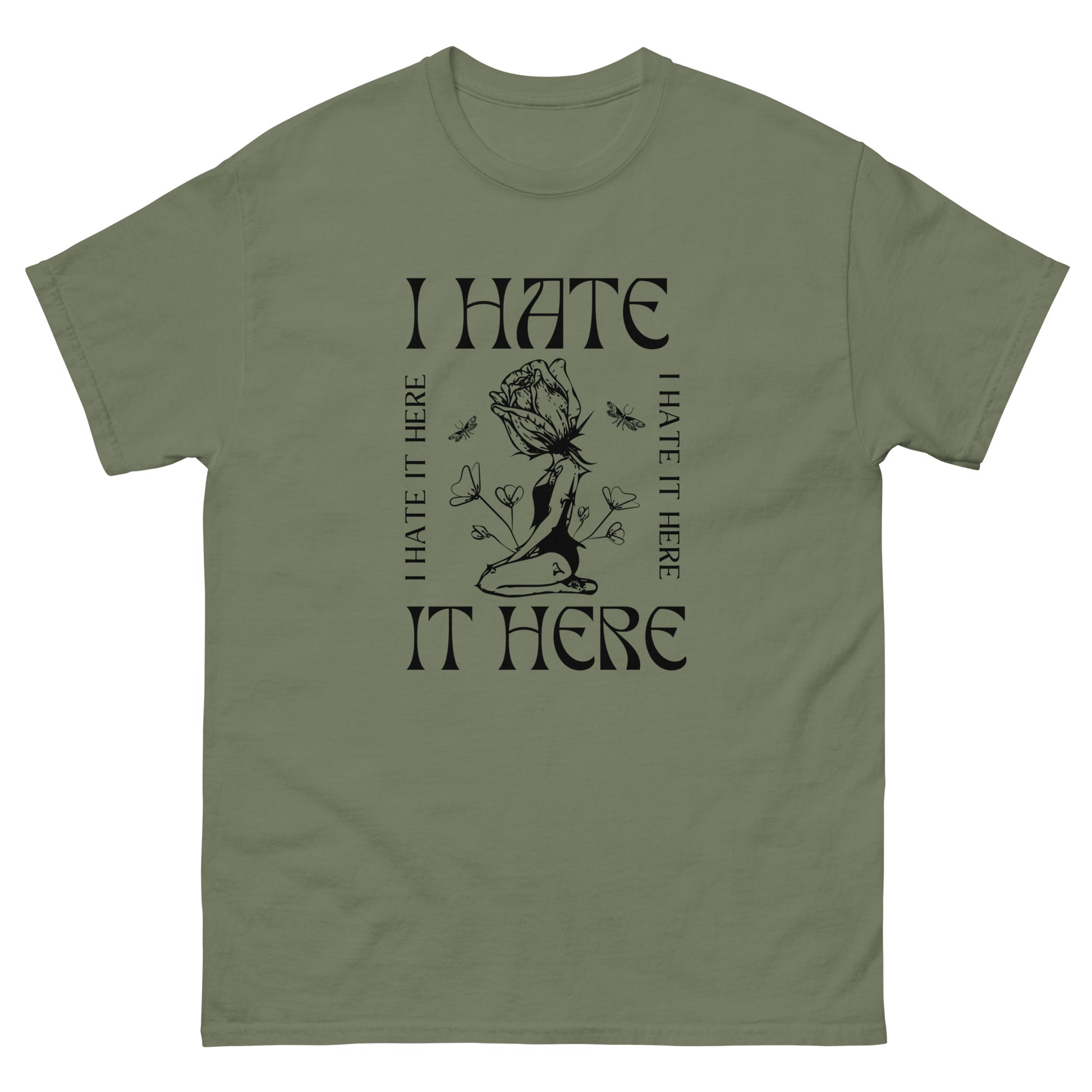 I Hate it Here Gildan classic tee - Ghostly Tails