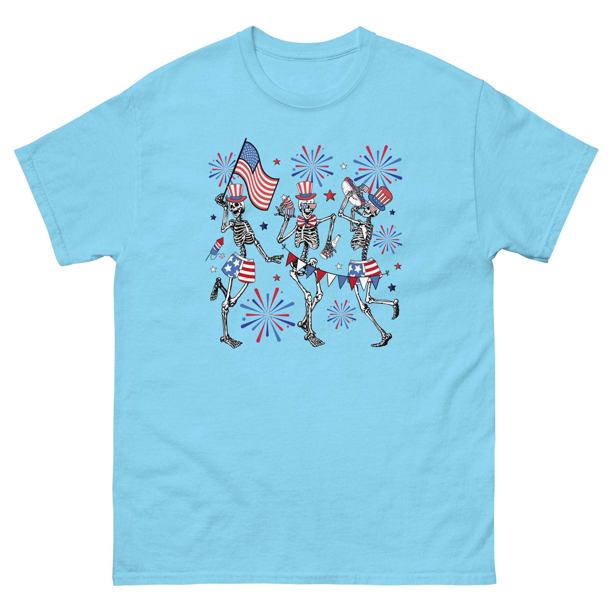 American Skeletons Gildan classic tee - Ghostly Tails