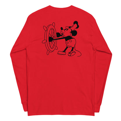 Good Day Steamboad Long Sleeve Shirt - Ghostly Tails