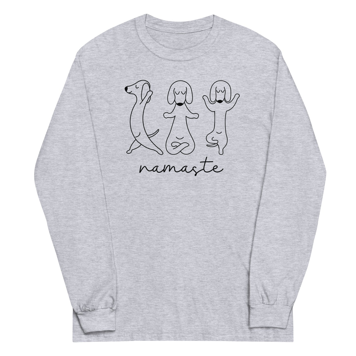 Namaste Dogs Long Sleeve Shirt - Ghostly Tails