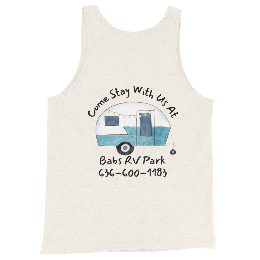 Babs RV Park Tank Top - Ghostly Tails