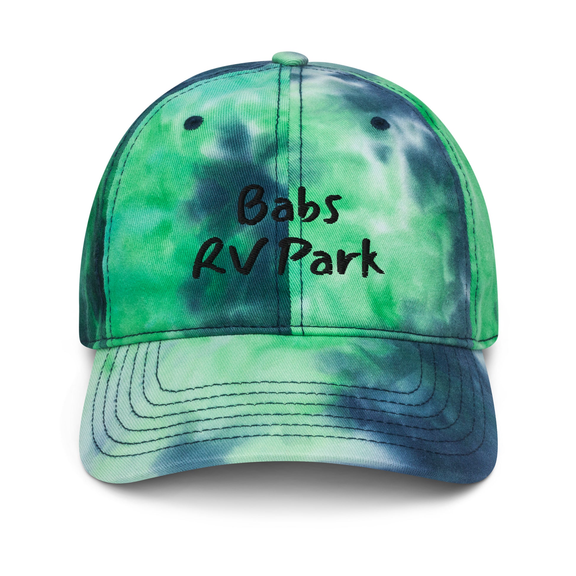 Babs RV Park Tie dye hat - Ghostly Tails