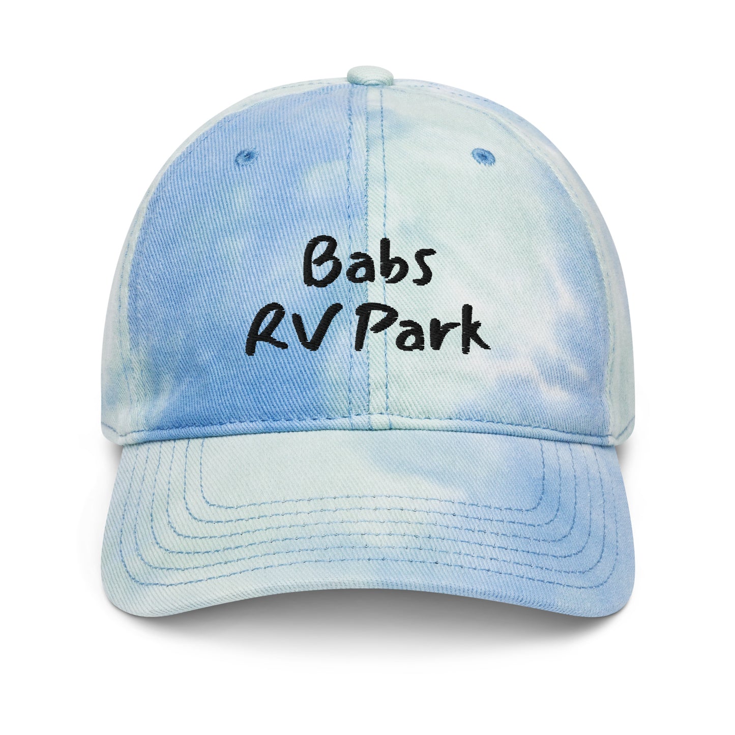 Babs RV Park Tie dye hat - Ghostly Tails