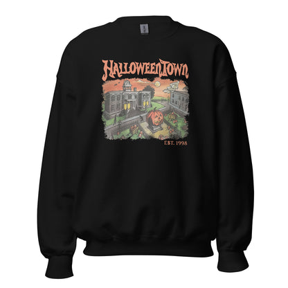 Living In Halloween Town Unisex Sweatshirt