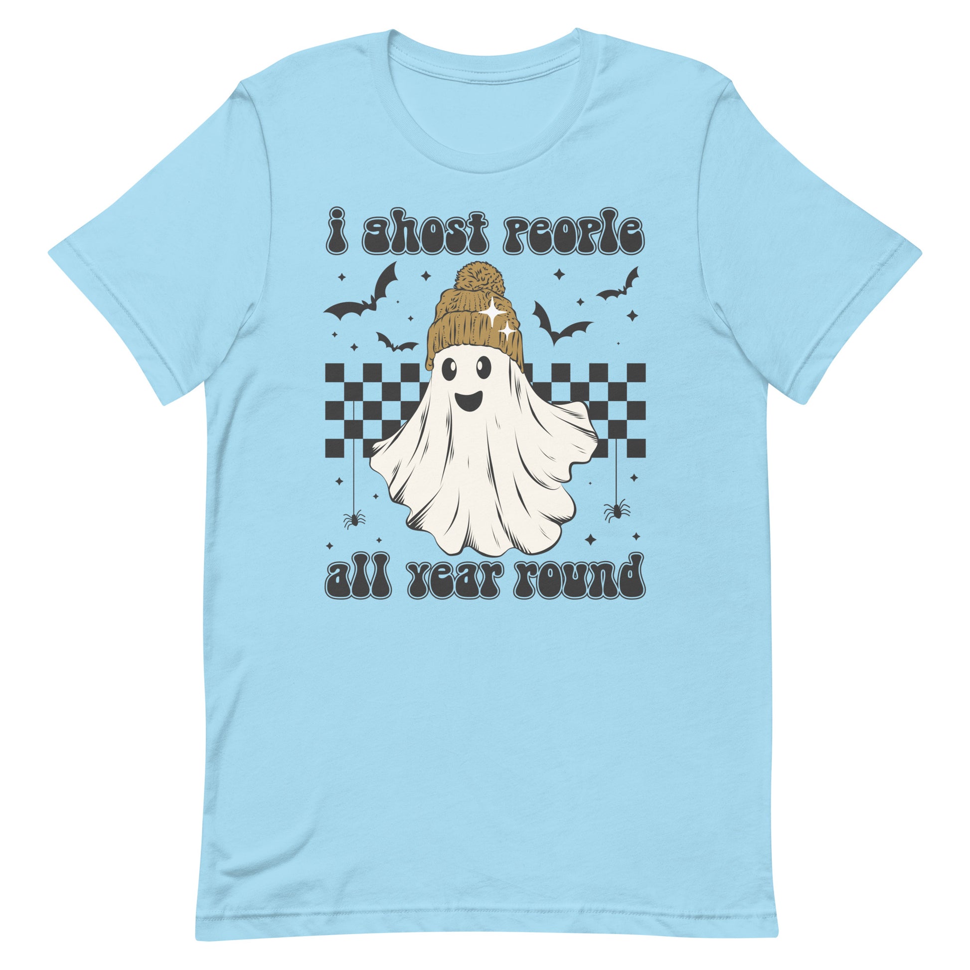 Ghost People All Year Round Unisex Bella Canvas t-shirt - wallflowerdogmom