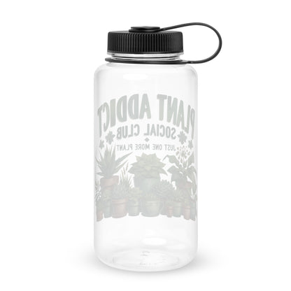 Plant Addict Wide mouth plastic water bottle