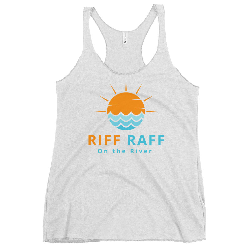 Riff Raff on the River Women's Racerback Tank - Ghostly Tails