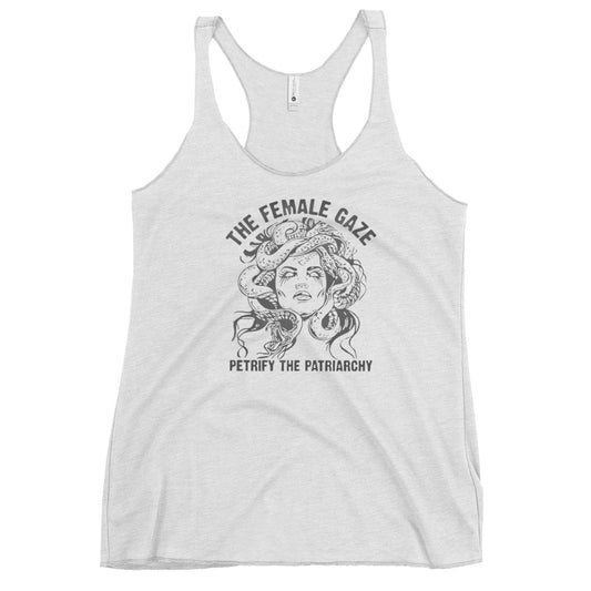 The Female Gaze Women's Racerback Tank - Ghostly Tails